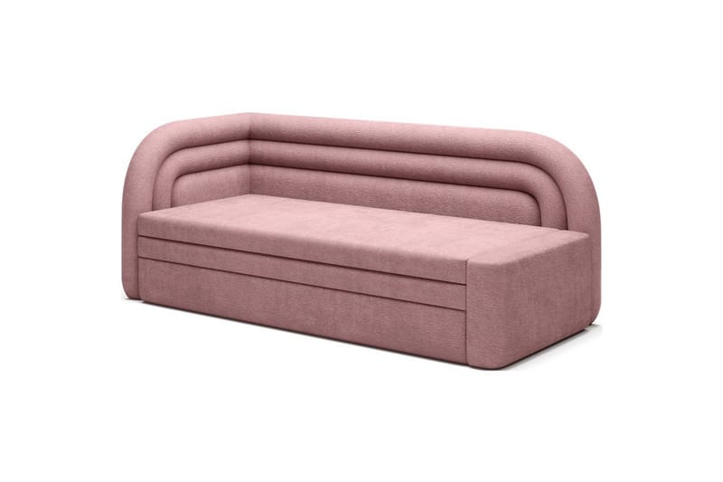 Soffa Eltap Fabillo 223x86x80 cm - Touch 24, Rosa, Vänster - Möbler - Soffa - Bäddsoffa - Bäddsoffa 4 sits
