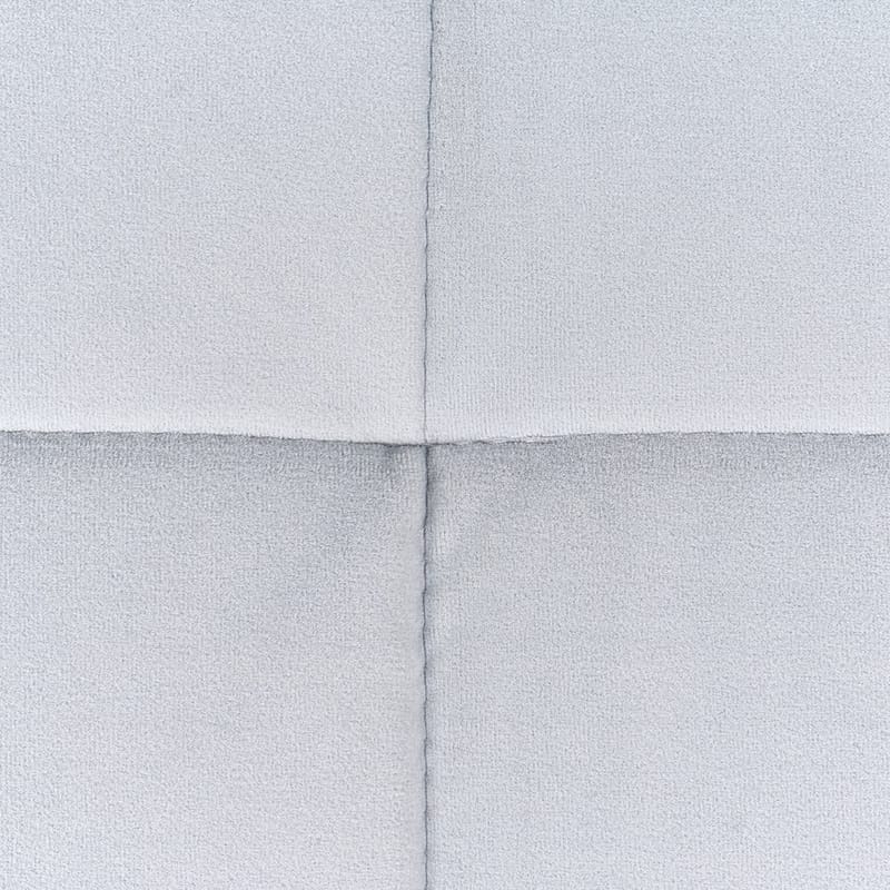 5-sits Modulär soffa Aberdeen - Ljusgrå, svart/Sammet - Möbler - Soffa - Modulsoffor - Komplett modulsoffa