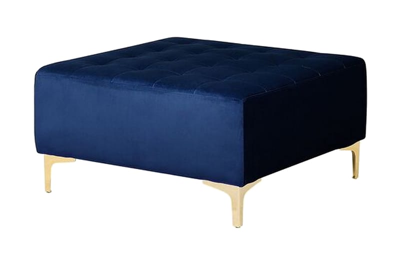 Aberdeen Hörnbäddsoffa med Fotpall Vänster - Blå - Möbler - Soffa - Bäddsoffa