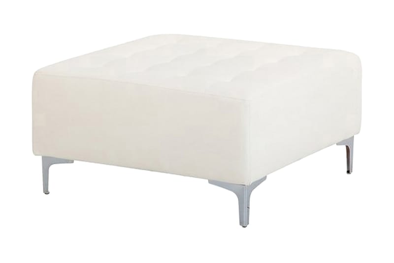 Aberdeen Hörnbäddsoffa med Fotpall Vänster - Vit - Möbler - Soffa - Bäddsoffa