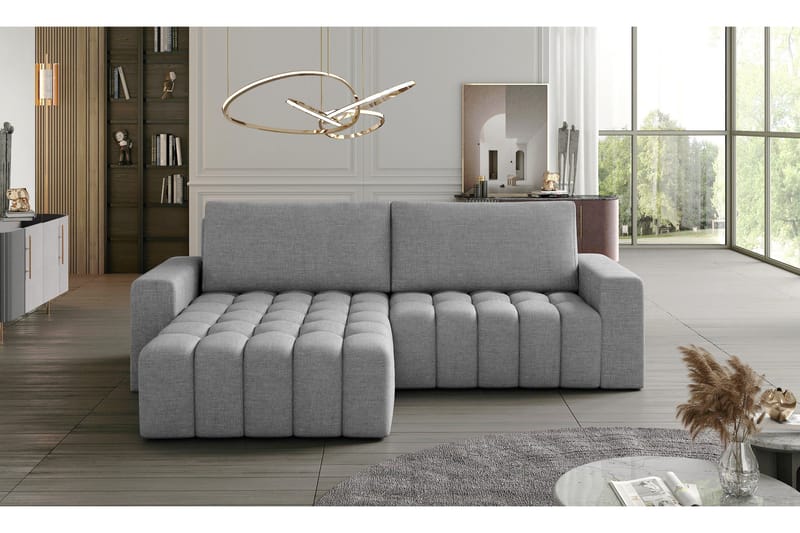 Abonetta Divanbäddsoffa Vänster - Grå - Möbler - Soffa - Bäddsoffa