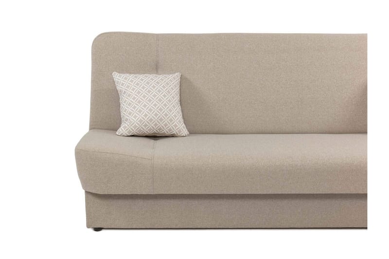 Abron 3-sits Fällbar Bäddsoffa med Förvaring i Plysch - Blå - Möbler - Soffa - Bäddsoffa