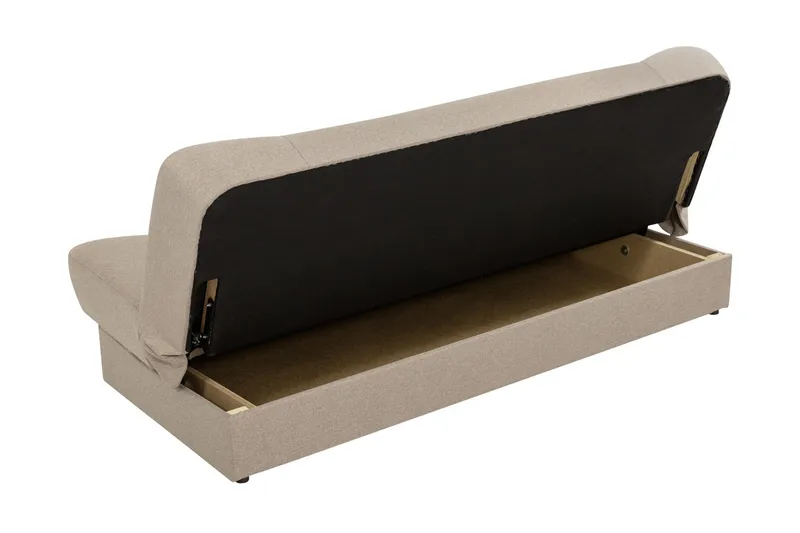 Abron Bäddsoffa 3-sits - Brun - Möbler - Soffa - Bäddsoffa