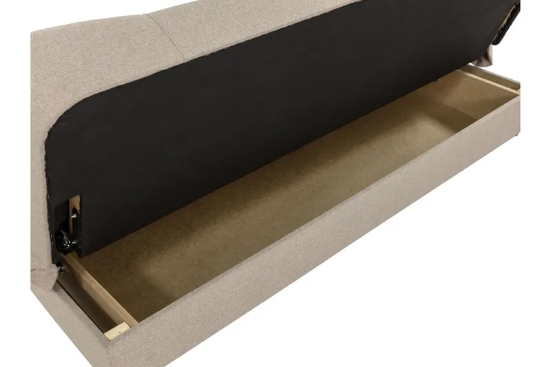 Abron Bäddsoffa 3-sits - Grå - Möbler - Soffa - Bäddsoffa