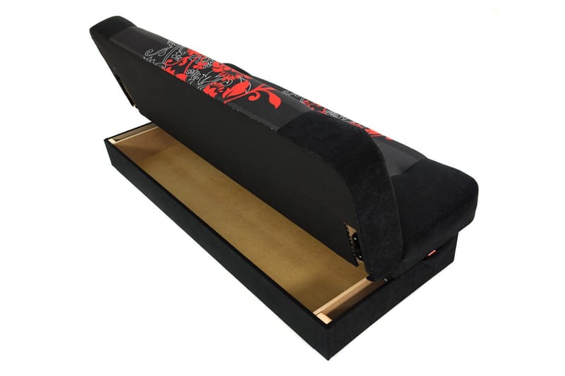 Abron Bäddsoffa 3-sits - Rosa - Möbler - Soffa - Bäddsoffa