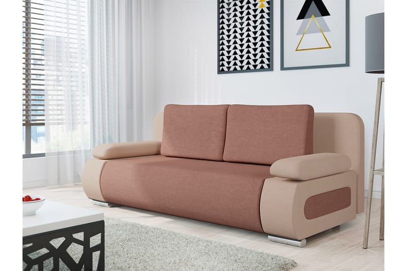 Adelma Bäddsoffa - Rosa - Möbler - Soffa - Bäddsoffa