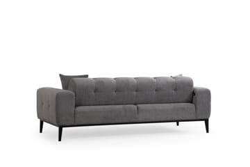Adelphe Rektangulär Bäddsoffa 88x178 cm i Tyg - Grå - Möbler - Soffa - Bäddsoffa