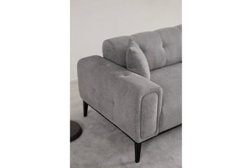 Adelphe Rektangulär Bäddsoffa 88x178 cm i Tyg - Grå - Möbler - Soffa - Bäddsoffa