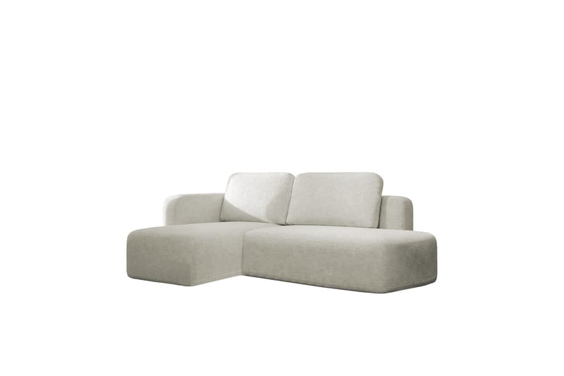 Afir Bäddsoffa m. Divan 2-sits - Beige/Vit - Möbler - Soffa - Bäddsoffa