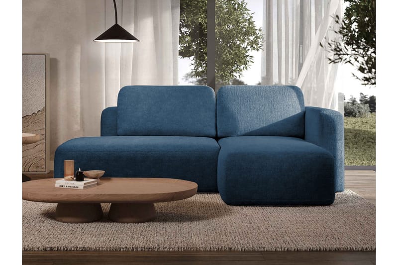 Afir Bäddsoffa m. Divan 2-sits - Grå - Möbler - Soffa - Bäddsoffa