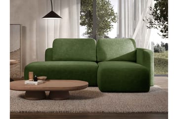 Afir Bäddsoffa m. Divan 2-sits - Grön - Möbler - Soffa - Bäddsoffa