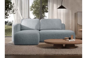 Afir Bäddsoffa m. Divan 2-sits - Svart/Brun - Möbler - Soffa - Bäddsoffa