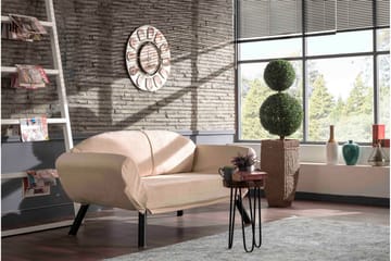 Albertina Bäddsoffa 2-sits - Beige - Möbler - Soffa - Bäddsoffa