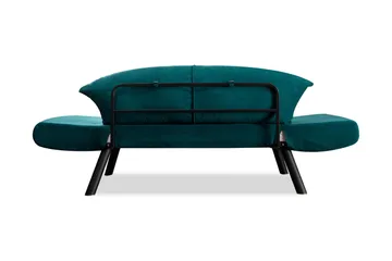 Albertina Bäddsoffa 2-sits - Blågrön - Möbler - Soffa - Bäddsoffa