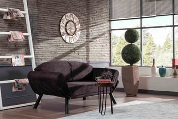 Albertina Bäddsoffa 2-sits - Svart - Möbler - Soffa - Bäddsoffa