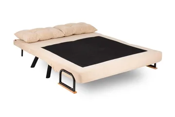 Alfredton Bäddsoffa 2-sits 120x185 - Cream - Möbler - Soffa - Bäddsoffa