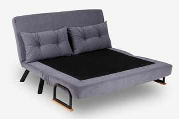 Alfredton Bäddsoffa 2-sits 120x185 - Grå - Möbler - Soffa - Bäddsoffa