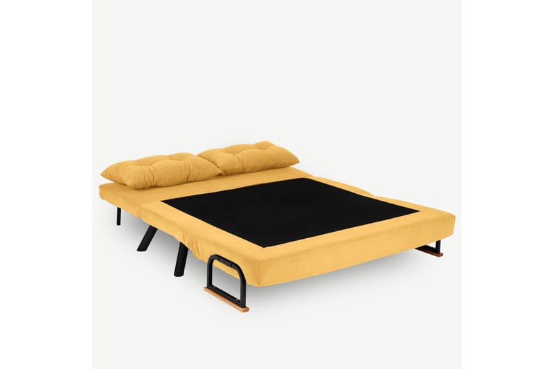 Alfredton Bäddsoffa 2-sits 175x133 cm - Senapsgul - Möbler - Soffa - Bäddsoffa