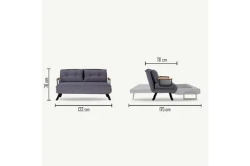 Alfredton Bäddsoffa - Cream - Möbler - Soffa - Bäddsoffa