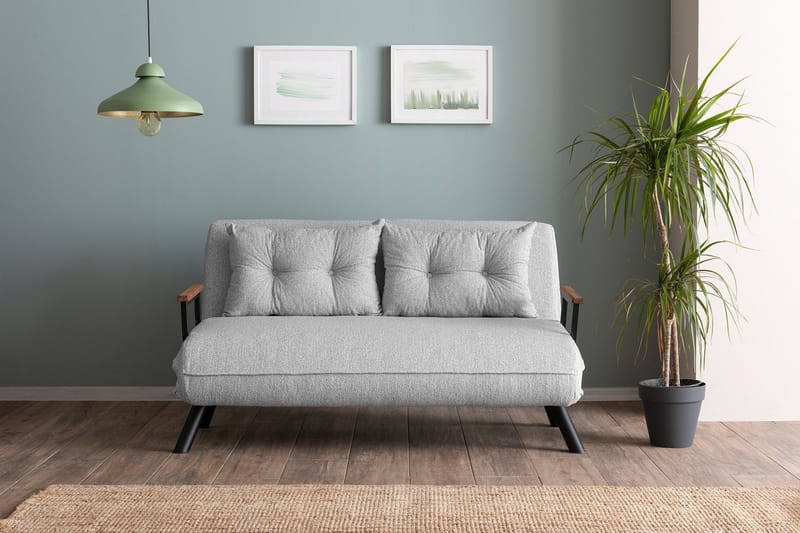Alfredton Bäddsoffa - Grå - Möbler - Soffa - Bäddsoffa