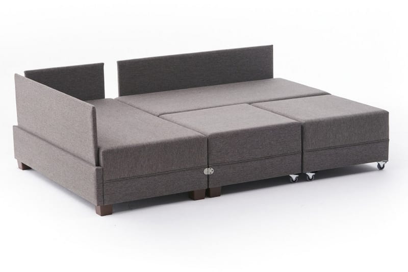 Algeria Hörnbäddsoffa Vänster - Grå - Möbler - Soffa - Bäddsoffa