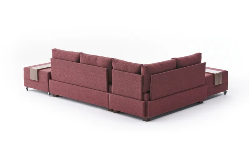 Algeria Hörnbäddsoffa Vänster - Röd - Möbler - Soffa - Bäddsoffa