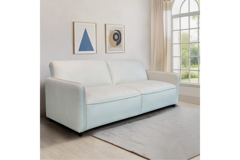 Alicia Bäddsoffa 3-sits - Vit - Möbler - Soffa - Bäddsoffa