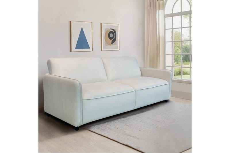 Alicia Bäddsoffa 3-sits - Vit - Möbler - Soffa - Bäddsoffa