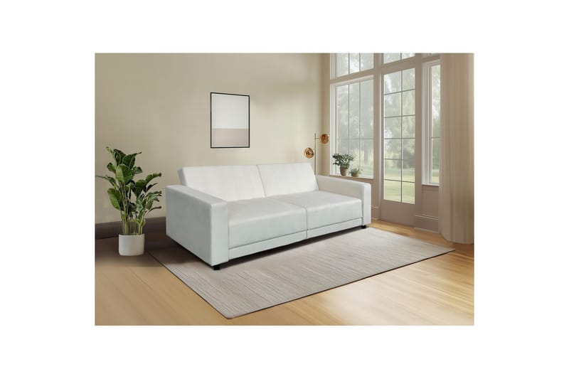 Allie Bäddsoffa 3-sits - Vit - Möbler - Soffa - Bäddsoffa