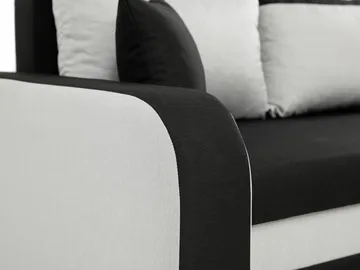 Alvared 3-sits Bäddsoffa divan vänster med förvaring - gul - Möbler - Soffa - Bäddsoffa