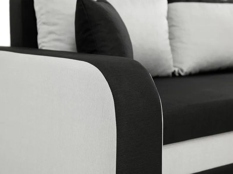 Alvared 3-sits Bäddsoffa med divan och förvaring - Möbler - Soffa - Bäddsoffa