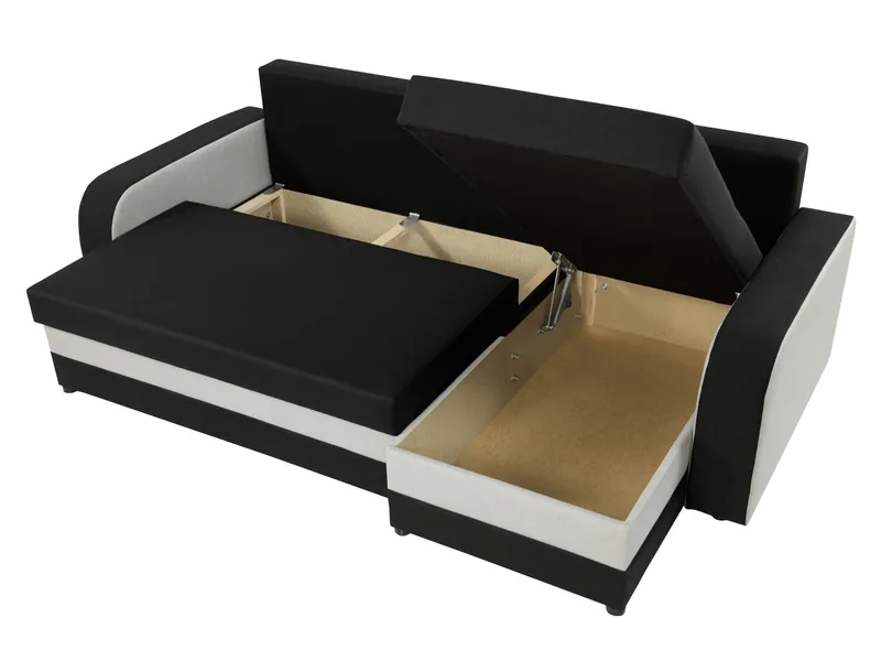 Alvared 3-sits Bäddsoffa med divan och förvaring - Möbler - Soffa - Bäddsoffa