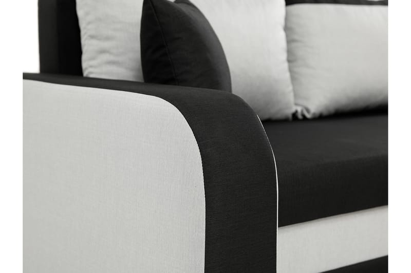 Alvared 3-sits Hörnbäddsoffa Universal - Grå - Bäddsoffa - Bäddsoffa divan