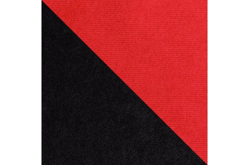 Alvared 3-sits Hörnbäddsoffa Universal - Grå/Röd - Möbler - Soffa - Bäddsoffa