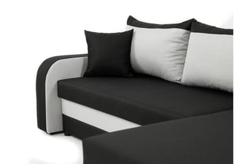 Alvared 3-sits Hörnbäddsoffa Universal - Ljusgrå - Möbler - Soffa - Bäddsoffa
