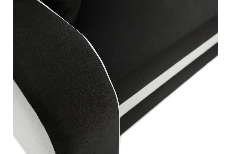 Alvared 3-sits Hörnbäddsoffa Universal - Vit/Röd - Möbler - Soffa - Bäddsoffa