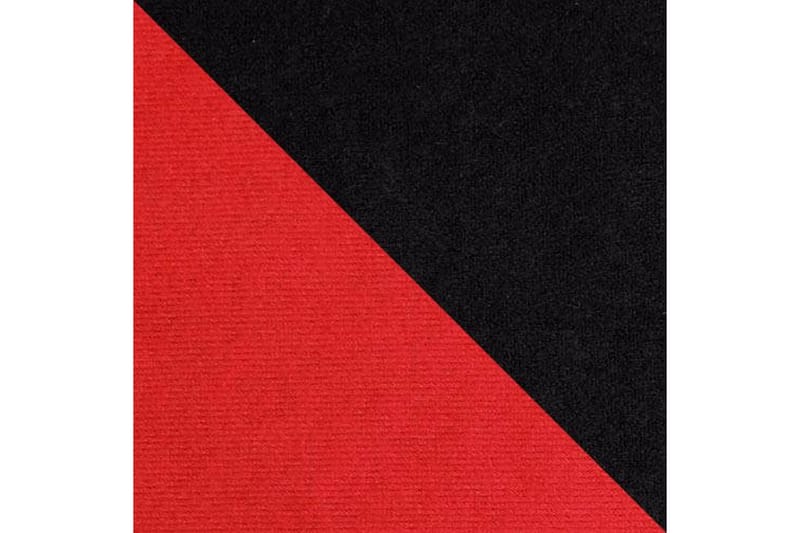Alvared 4-sits Bäddsoffa med Dubbeldivan med Förvaring - Röd/Svart - Möbler - Soffa - Bäddsoffa
