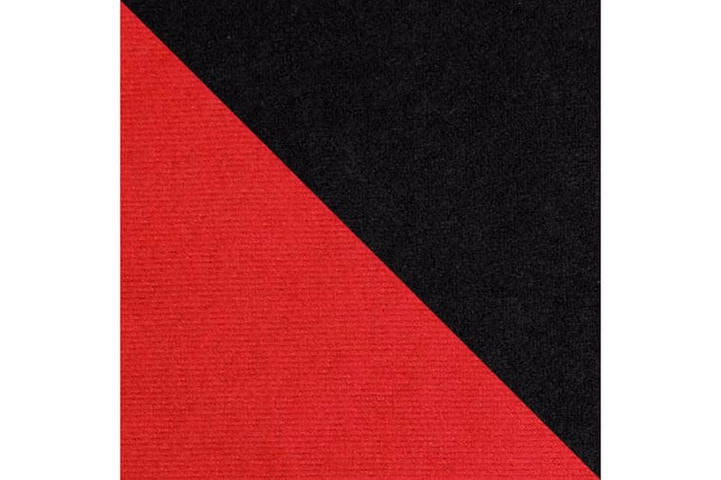 Alvared 4-sits Bäddsoffa med Dubbeldivan med Förvaring - Röd/Svart - Möbler - Soffa - Bäddsoffa