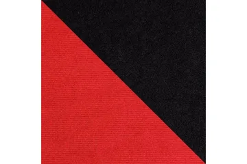 Alvared 4-sits Bäddsoffa med Dubbeldivan med Förvaring - Röd/Svart - Möbler - Soffa - Bäddsoffa