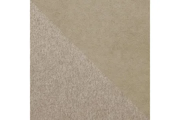 Alvared 4-sits Bäddsoffa med Dubbeldivan med Förvaring - Sammet/Beige - Möbler - Soffa - Bäddsoffa