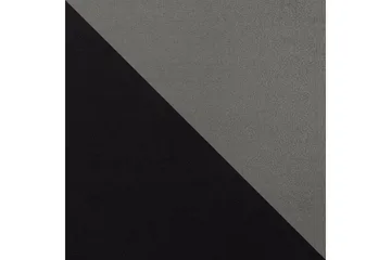 Alvared 4-sits Bäddsoffa med Dubbeldivan med Förvaring - Sammet/Svart/Grå - Möbler - Soffa - Bäddsoffa