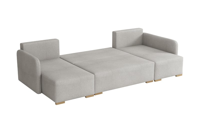 Amelus Bäddsoffa Dubbeldivan 4-sits - Brun - Möbler - Soffa - Bäddsoffa