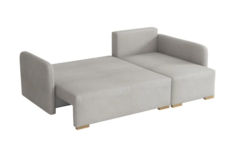 Amelus Bäddsoffa m. Divan 4-sits - Gul - Möbler - Soffa - Bäddsoffa