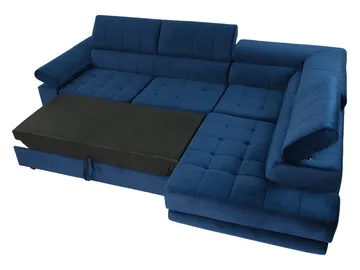 Amshyttan Bäddsoffa med Schäslong 4-sits - Rosa - Möbler - Soffa - Bäddsoffa
