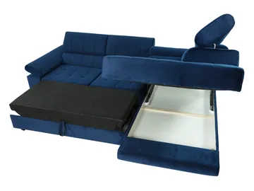 Amshyttan Bäddsoffa med Schäslong 4-sits - Rosa - Möbler - Soffa - Bäddsoffa