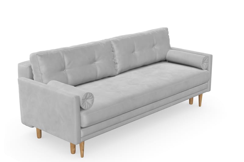 Amyssa Bäddsoffa med Förvaring 3-sits - Betonggrå - Möbler - Soffa - Bäddsoffa