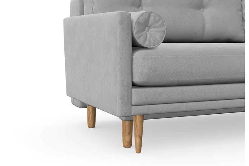 Amyssa Bäddsoffa med Förvaring 3-sits - Grå - Möbler - Soffa - Bäddsoffa