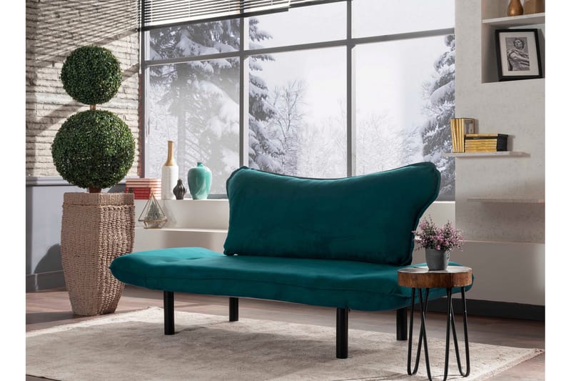Annabelle Bäddsoffa 2-sits - Blågrön - Möbler - Soffa - Bäddsoffa