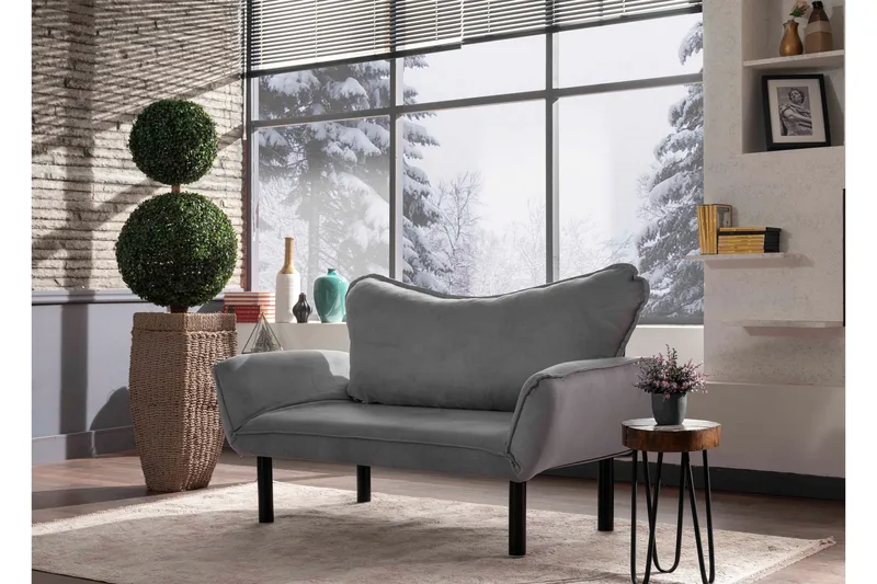 Annabelle Bäddsoffa 2-sits - Grå - Möbler - Soffa - Bäddsoffa
