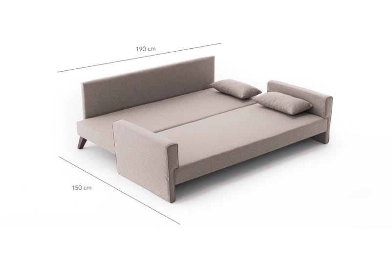 Antigua Bäddsoffa 3-sits - Beige - Bäddsoffa - Bäddsoffa 3 sits